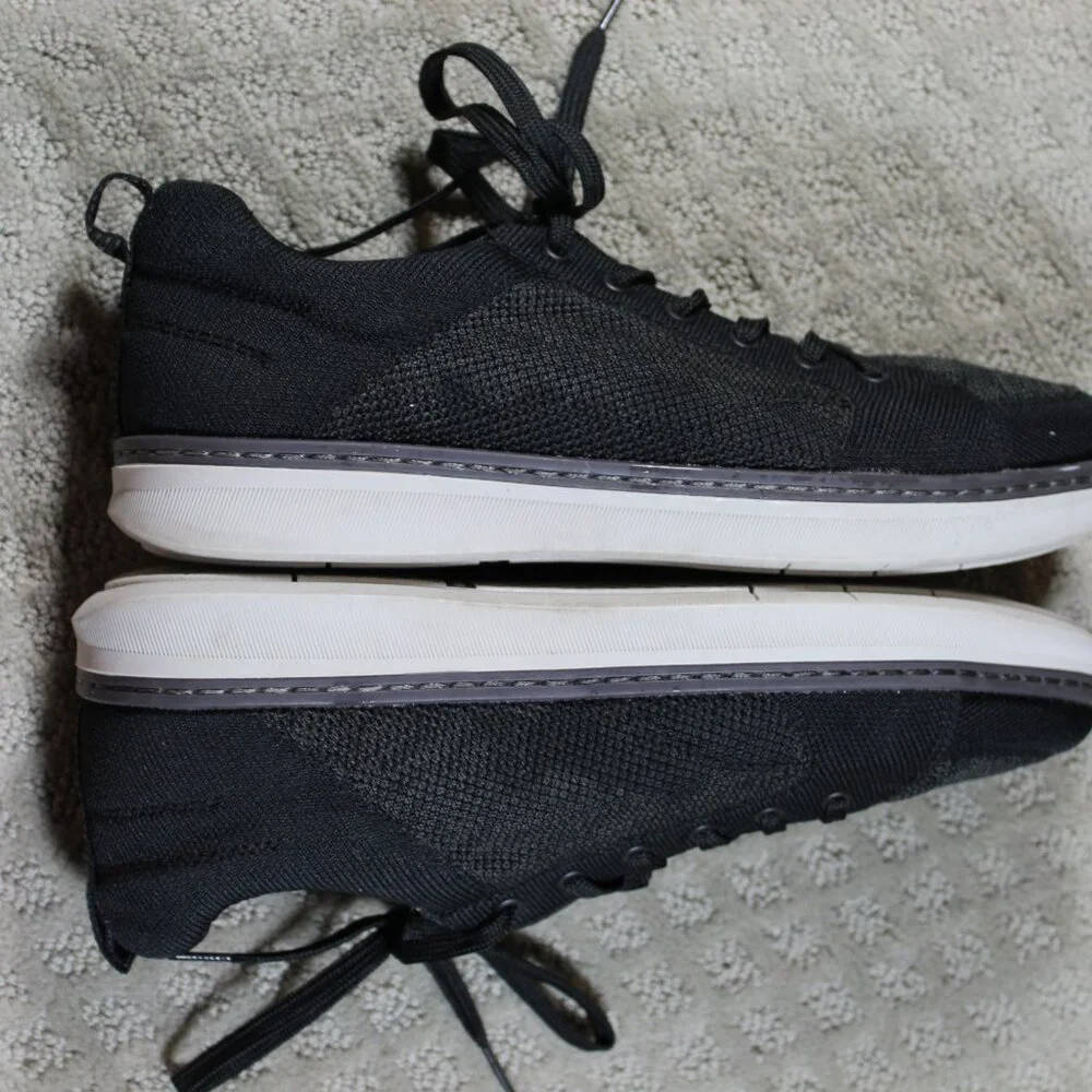 Nunn Bush Men's 10W Black Aspire Knit Mesh Oxford Sneaker Loafers 85069-009